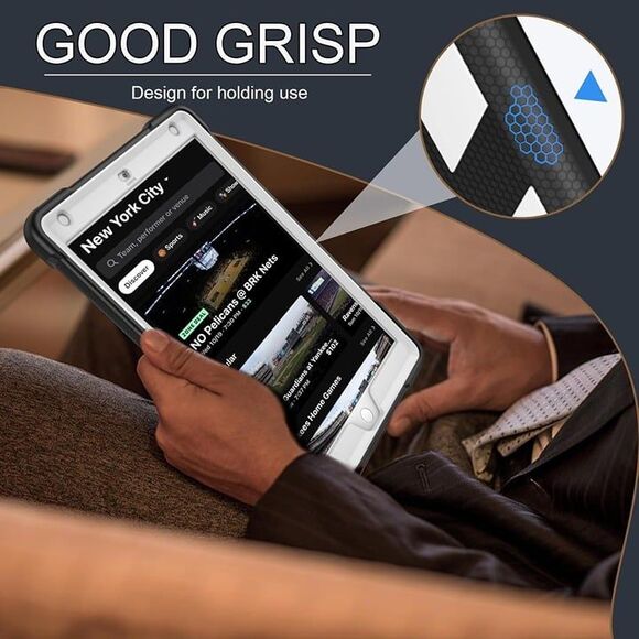 Rantice Case for iPad 9th/8th/7th - Heavy Duty Shockproof Rugged Protective Case - Picture 6 of 9